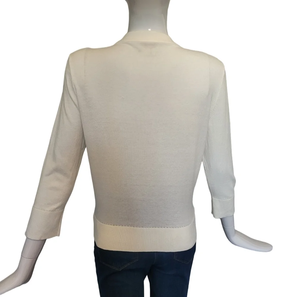 Kate Spade Embellished Neckline Cardigan, VGUC, Size M